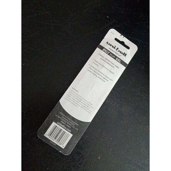 2 Blue Gel Pen Set UNI-Ball Medium #70233 - Picture 4 of 4